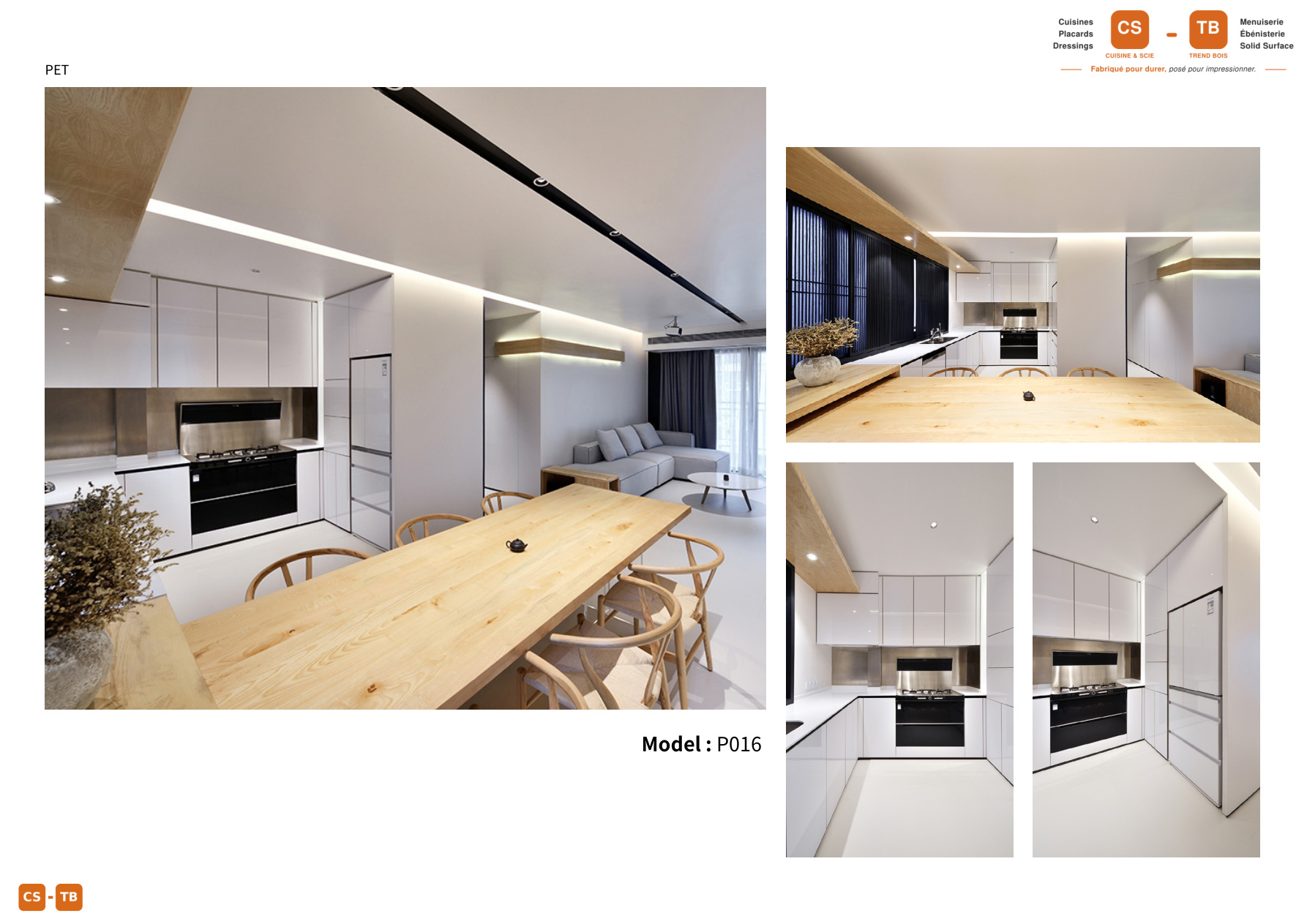 Cuisine equipee Trend Bois Maroc