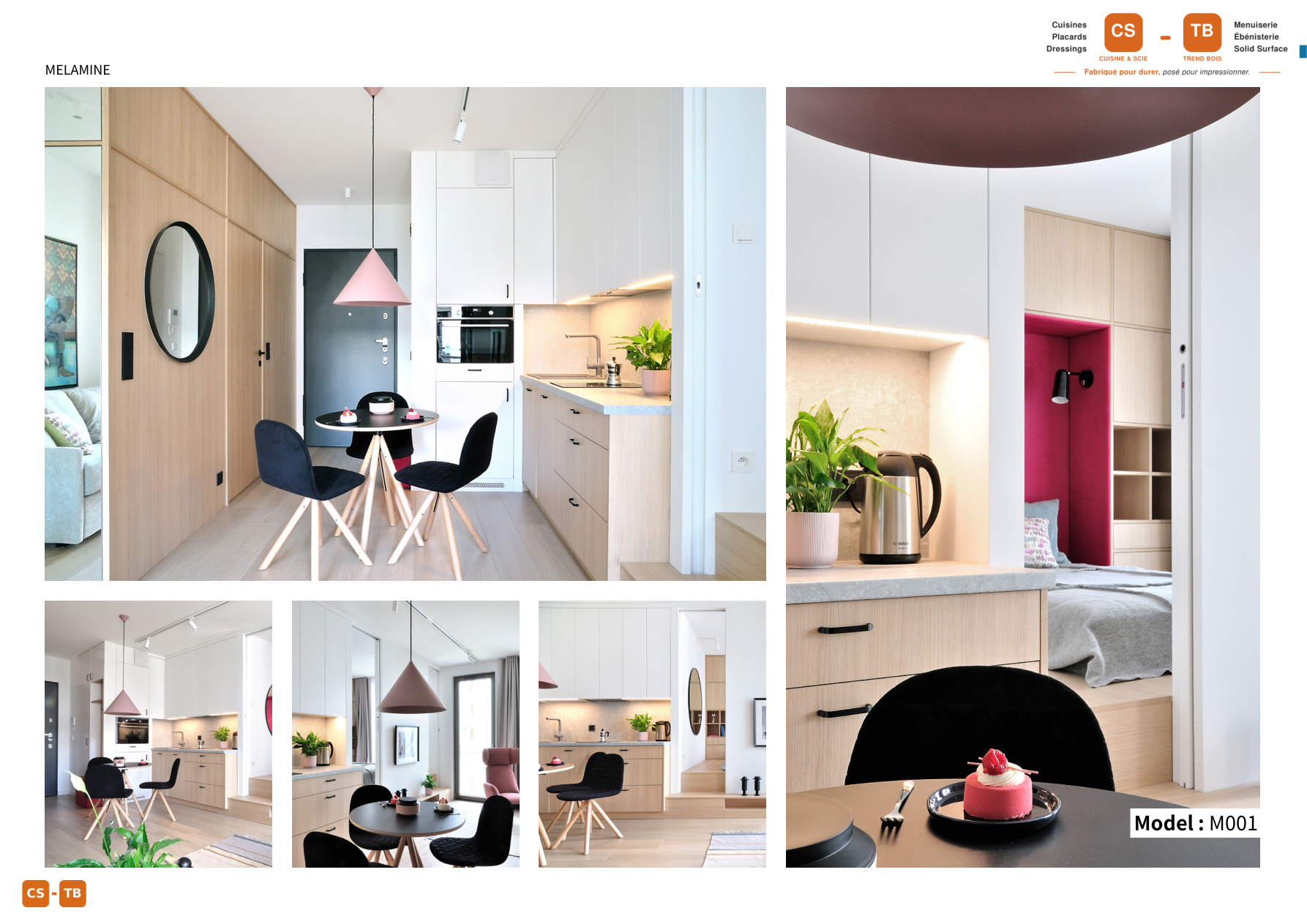 Cuisine equipee Trend Bois Maroc